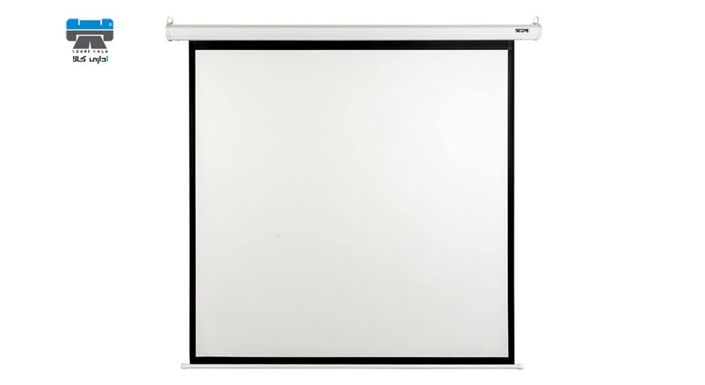 Scope Motorized Projector Screen Electric 200 x 200