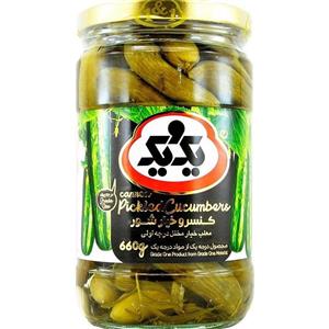 خیار شور ویژه 660 گرمی یک و یک