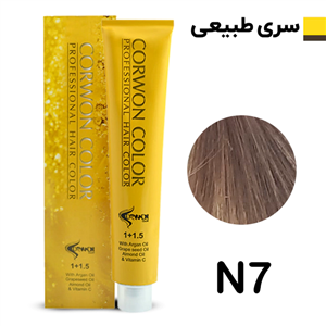 رنگ مو کرون کالر بلوند روشن CORWON COLOR