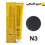 رنگ مو کرون کالر قهوه ای متوسط CORWON COLOR