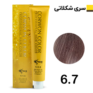 رنگ مو کرون کالر شیر شکلاتی CORWON COLOR
