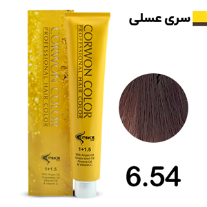 رنگ مو کرون کالر عسلی تیره CORWON COLOR 