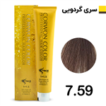 رنگ مو کرون کالر گردویی متوسط CORWON COLOR