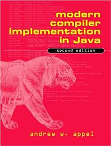 جلد معمولی سیاه و سفید_کتاب Modern Compiler Implementation in Java