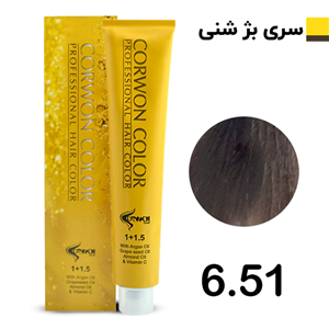 رنگ مو کرون کالر بژ شنی تیره CORWON COLOR