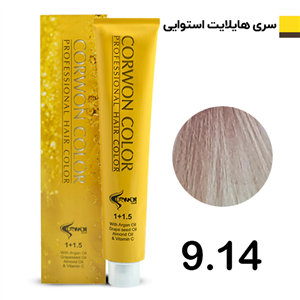 رنگ مو کرون کالر بادامی CORWON COLOR
