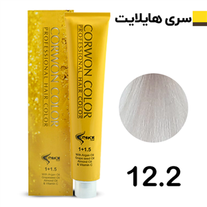 رنگ مو کرون کالر خاکستری کاملا روشن CORWON COLOR