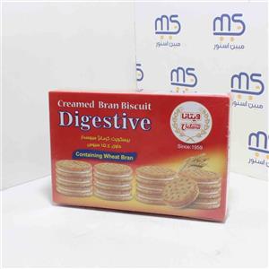 بیسکویت کرمانژ سبوسدار حاوی 15% سبوس داجستیو ویتانا 480 گرمی
