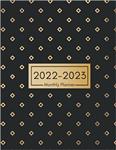 کتاب 2022-2023 Monthly Planner: Two Years Monthly Calendar Planner for Work or Personal Use - 24 Months Agenda Schedule with To-do list, Goals, US Holidays & Inspirational Quotes - Classy Black & Gold