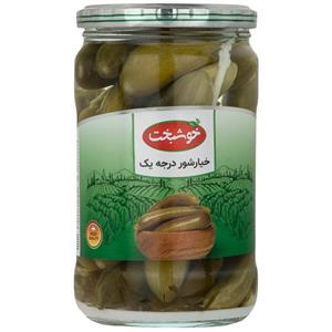 خیارشور درجه یک خوشبخت - 680 گرم