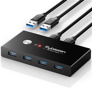 سوئیچ KVM چهار پورت USB2.0 ریبوزن مدل U308