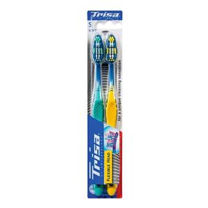 مسواک تریزا مدل Flexible با برس نرم Trisa Flexible Soft Tooth Brush
