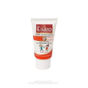 کرم ضد افتاب کودکان SPF 30 الارو Ellaro رنگ ملایم 50 میل	 