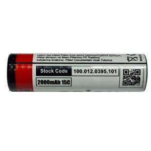 باتری لیتیوم یون قابل شارژ اوریون مدل HP-18650-15C ظرفیت 2000 میلی آمپر ساعت