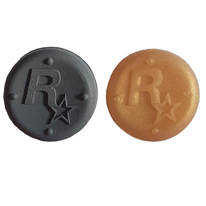 روکش آنالوگ دسته بازی پلی استیشن و ایکس باکس مدل ROCKSTAR کد 72 بسته 2 عددی