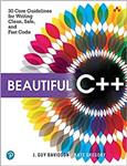 کتاب Beautiful C++: 30 Core Guidelines for Writing Clean, Safe, and Fast Code