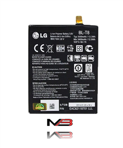 باتری موبایل ال جی مدل BL-T8 با ظرفیت 3500mAh مناسب برای گوشی موبایل ال جی G Flex LG BL-T8 3500mAh Mobile Phone Battery For LG G Flex