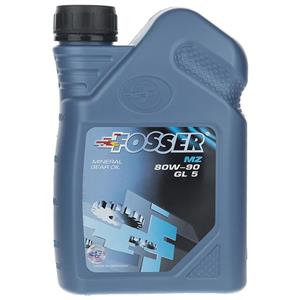 روغن گیربکس خودرو فوسر مدل MZ 80W 90 حجم 1 لیتر Fosser Car Gearbox Oil 1L 