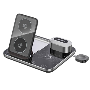 شارژر رومیزی گرین لاین مدل 3iN1 Wireless Charging Station