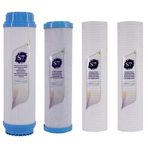 فیلتر دستگاه تصفیه آب آکوآ اسپرینگ مدل F-S7-B 4 مجموعه 4 عددی