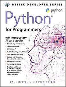 کتاب Python for Programmers: with Big Data and Artificial Intelligence Case Studies