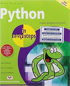کتاب Python In Easy Steps