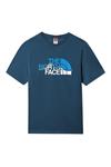 تی شرت مردانه یقه گرد آبی سرمه ای نورث فیس North Face (ساخت آمریکا)