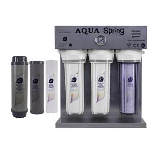دستگاه تصفیه کننده آب آکوآ اسپرینگ مدل RO-S7-KZ 7070 به همراه فیلتر مجموعه 3 عددی