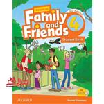 کتاب American Family and Friends 2nd 4 SB WB CD DVD