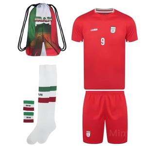 ست 6 تکه لباس ورزشی  مدل جام جهانی2022 طرح تیم ملی ایران 