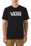 تی شرت مشکی یقه خدمه طرح چاپی آستین کوتاه مردانه ونس Vans (ساخت آمریکا)