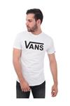 تی شرت سفید یقه خدمه طرح چاپی مدل ساده آستین کوتاه مردانه ونس Vans (ساخت آمریکا)