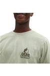 تی شرت سبز یقه خدمه طرح چاپی مدل گرافیکی آستین کوتاه مردانه ونس Vans (ساخت آمریکا)