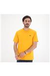 تی شرت زرد یقه خدمه طرح چاپی آستین کوتاه مردانه ونس Vans (ساخت آمریکا)
