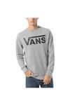 بلوز طوسی یقه گرد طرح چاپی برند آستین بلند مردانه ونس Vans (ساخت آمریکا)