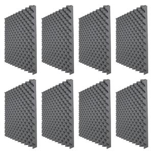 پنل آکوستیک مدل شانه تخم مرغی بسته 8 عددی