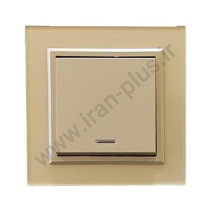 کلید یک پل مدل برلیان پلکسی بژ