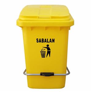 سطل زباله سبلان مدل پدالی کد NP-60L_K