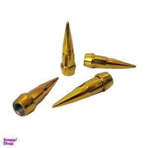 سر والف لاستیک خودرو طرح فشنگ کد GLD100 مجموعه 4 عددی