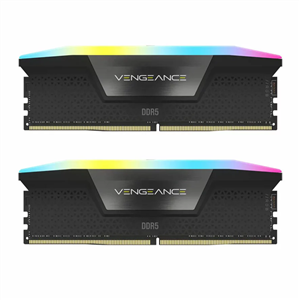 رم کورسیر VENGEANCE RGB 32GB 16GBx2 7200MHz CL34 DDR5 RAM: Corsair Vengeance RGB 32GB DDR5 7200MHz CL34 