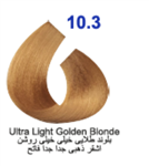 رنگ مو پیلون 120 میل بلوند طلایی  خیلی خیلی روشن شماره 10.3