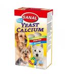  مخمر و مولتی ویتامین مخصوص سگ سانال  100 گرم حاوی کلسیم Sanal Dog Yeast Calcium