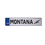 پلاک اسپرت طرح MONTANA