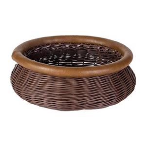 سبد حصیری بافت مدل خوشه چین سایز 2