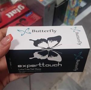 پد کلینزر ناخن Butterfly