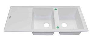 سینک ظرفشویی گرانیتی ELK ای ال کا کد SG9 سفید * سری آخر *