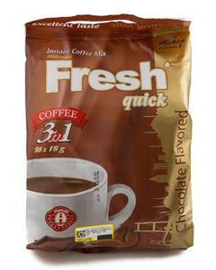 بسته ساشه کافی میکس فرش کوئیک مدل اورجینال Fresh Quick 3 in 1 Coffee Mix Sachets