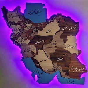 تابلو نوری مدل نقشه ایران