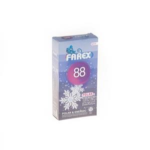 کاندوم سردکننده Polar شماره 88 فارکس farex condoms 12 pcs 