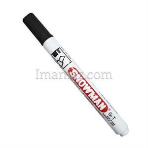 ماژیک مارکر اسنومن مدل سرتخت کد GT مشکی 